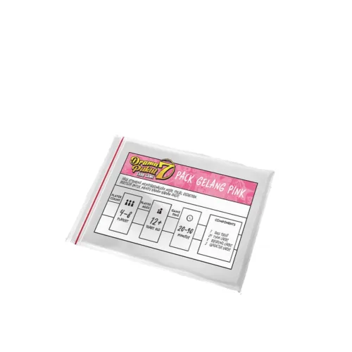 Drama Pukul 7 Card Game: Pack Gelang Pink
