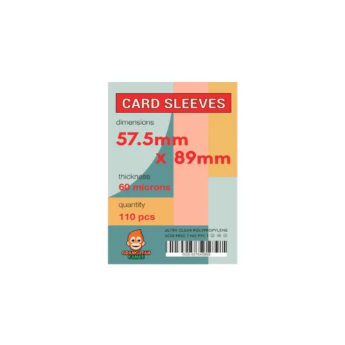 OU Card Sleeves 57.5 x 89mm