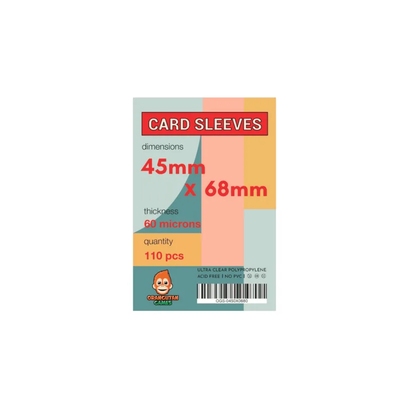 Cars Sleeve 45 x 68mm
