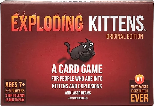 Exploding Kittens Original Edition box cover