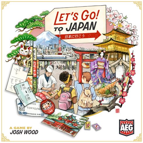 Let's Go To Japan box cover