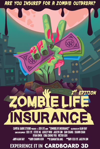 Zombielife Insurance box cover